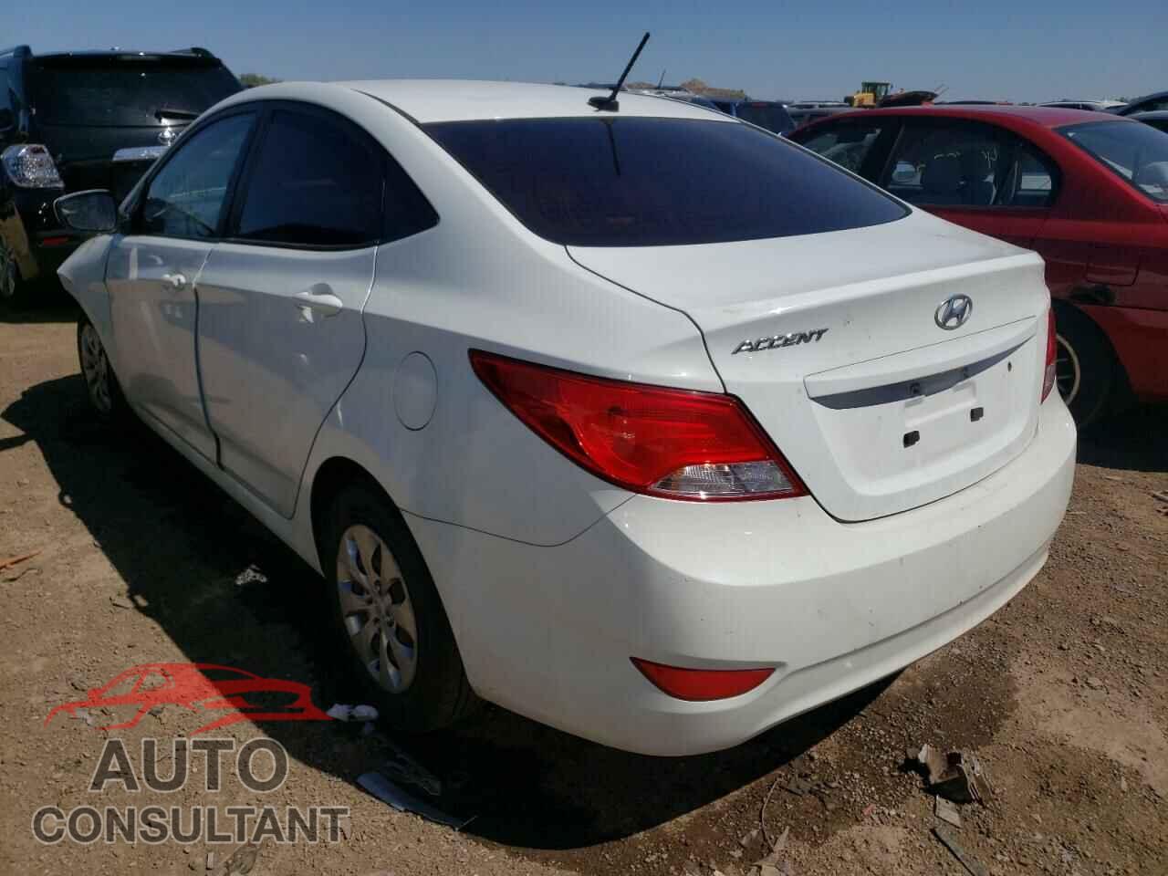 HYUNDAI ACCENT 2016 - KMHCT4AE2GU978083