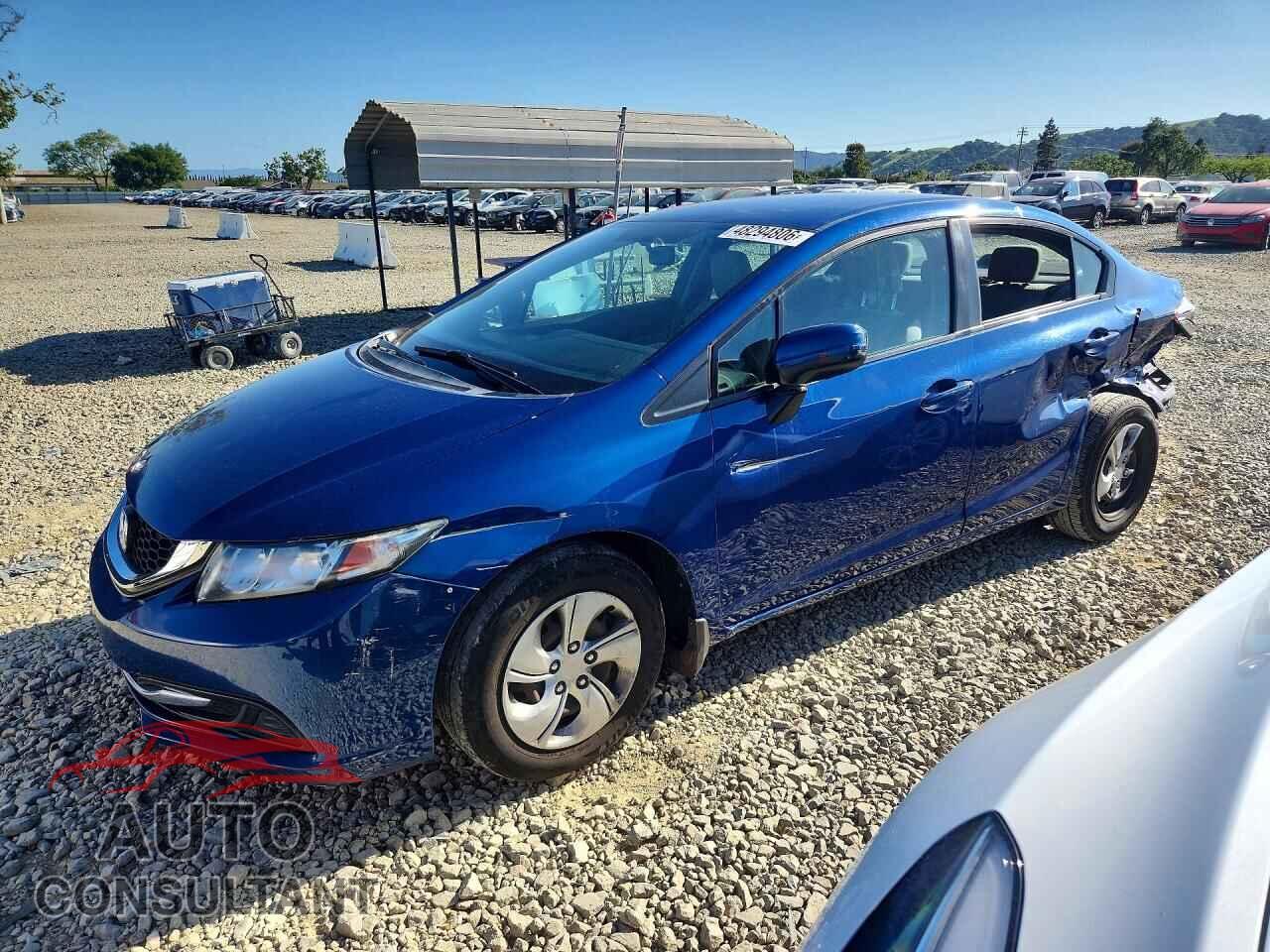 HONDA CIVIC 2014 - 19XFB2F53EE031373
