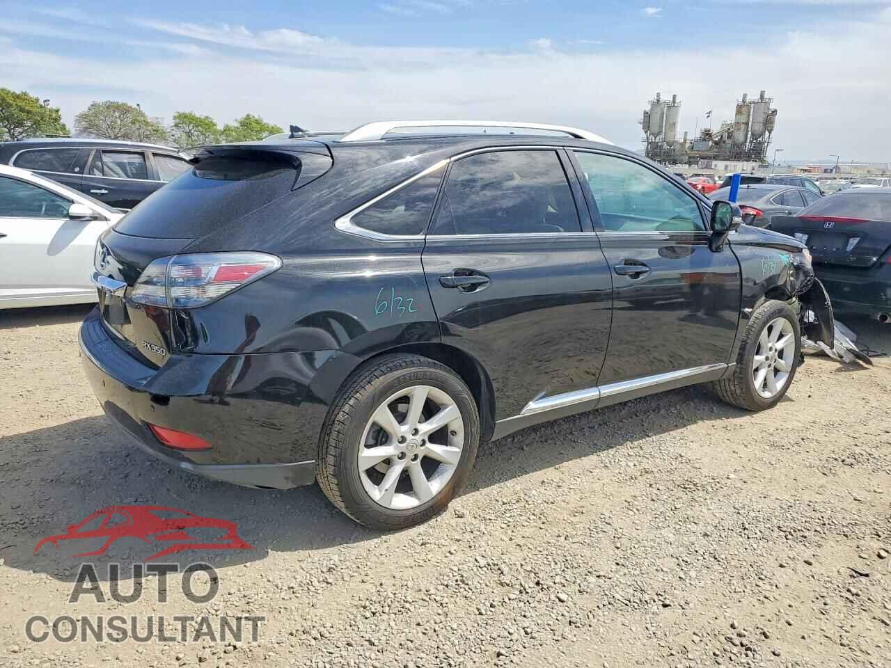 LEXUS RX350 2012 - 2T2BK1BA2CC140278