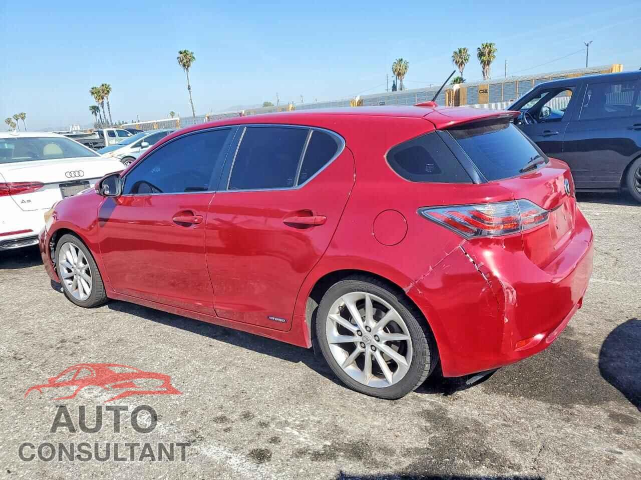 LEXUS CT 200 2013 - JTHKD5BHXD2169612