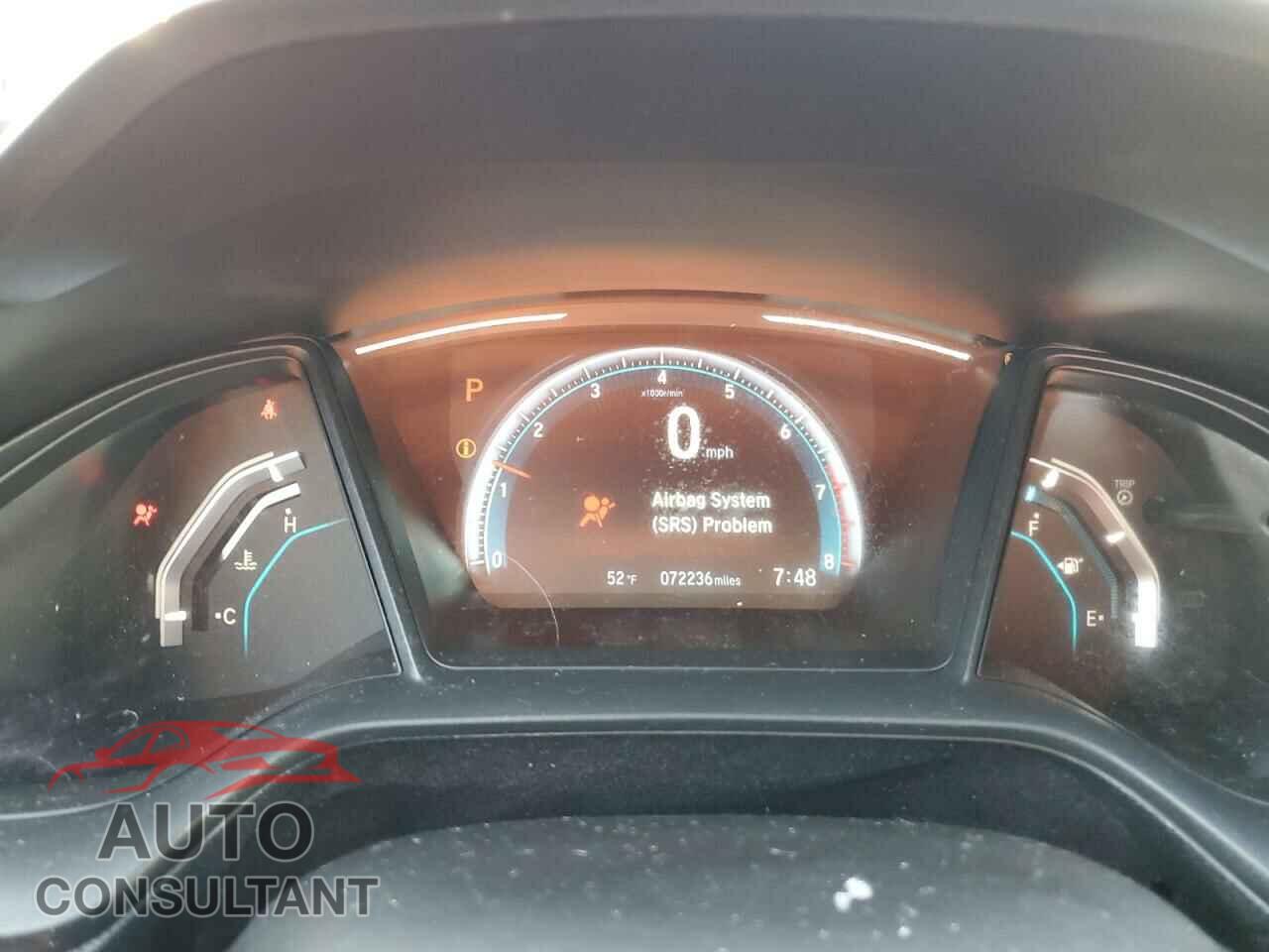 HONDA CIVIC 2019 - 2HGFC2F68KH598279