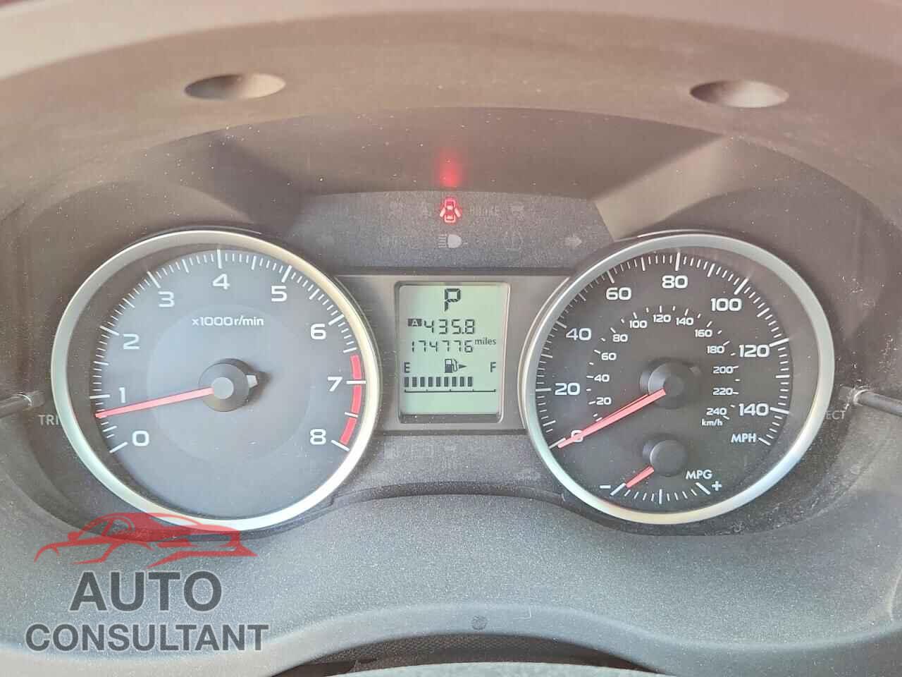 SUBARU XV 2013 - JF2GPACC1D2875590