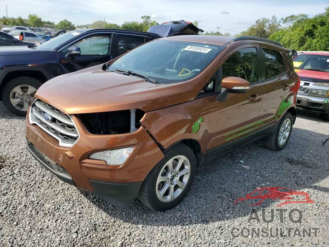 FORD ECOSPORT 2018 - MAJ3P1TE7JC185269