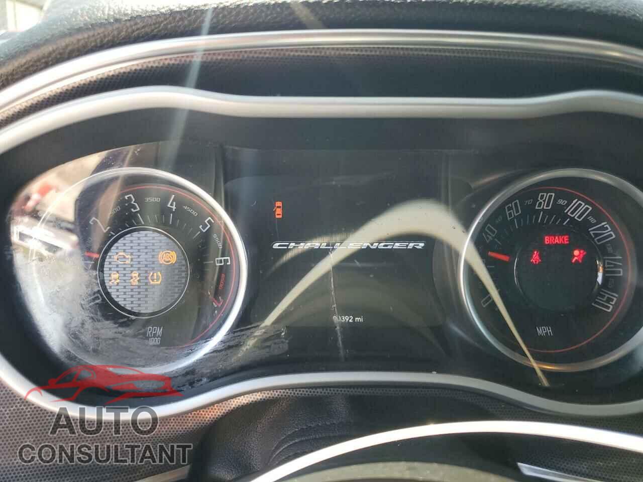 DODGE CHALLENGER 2016 - 2C3CDZAG4GH345740