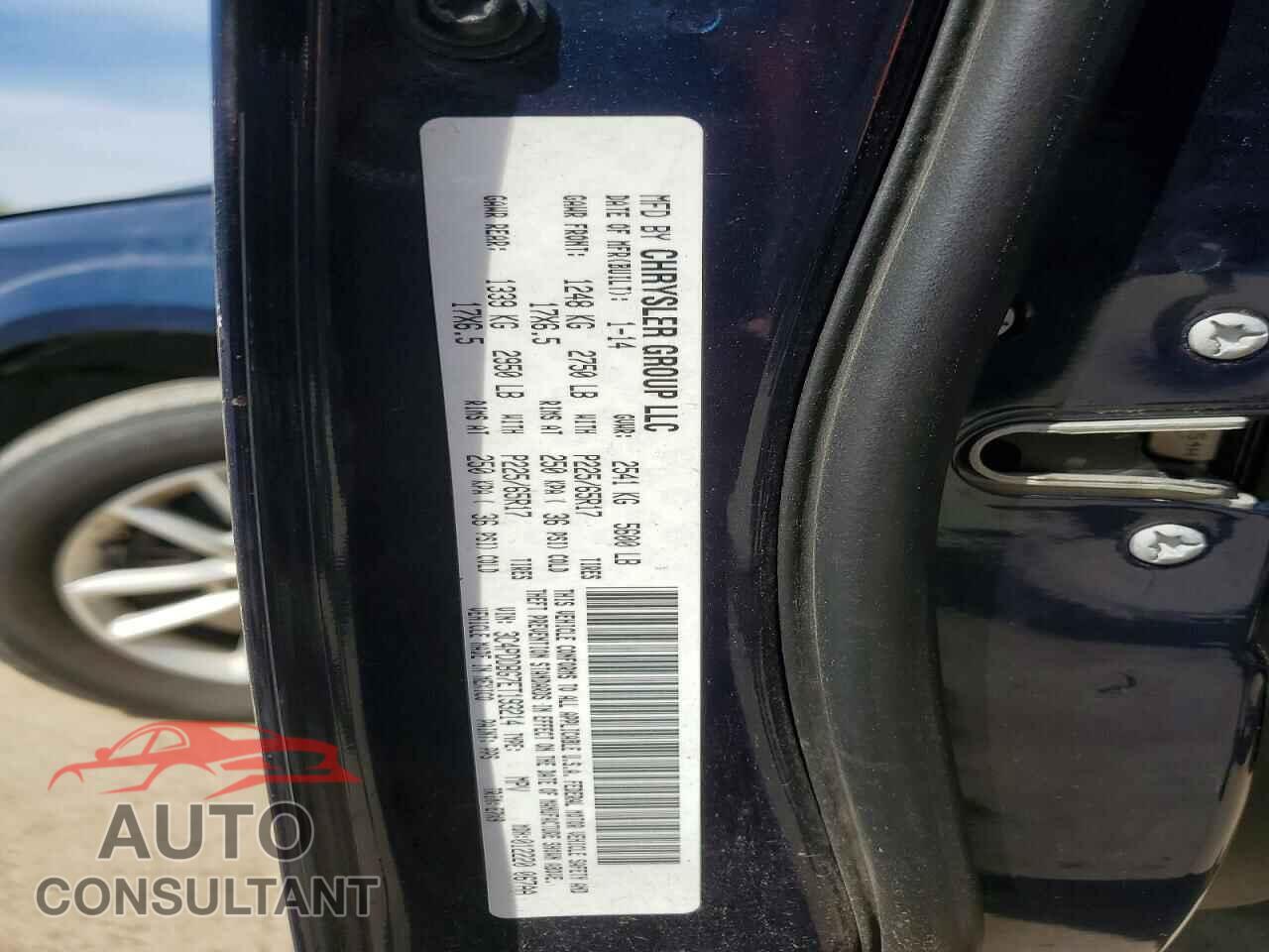 DODGE JOURNEY 2014 - 3C4PDDBG7ET193214