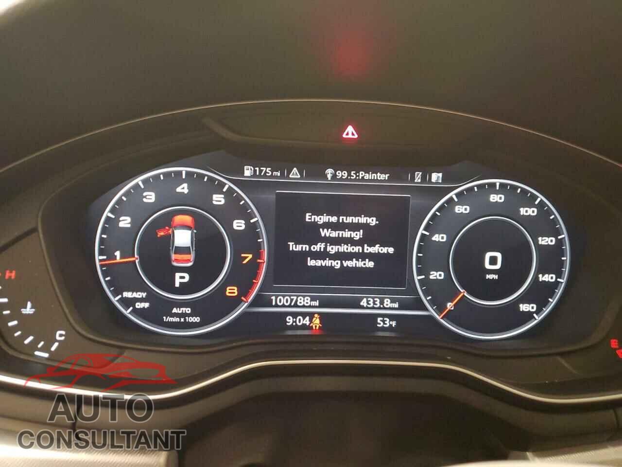 AUDI A4 2017 - WAUENAF43HN065749