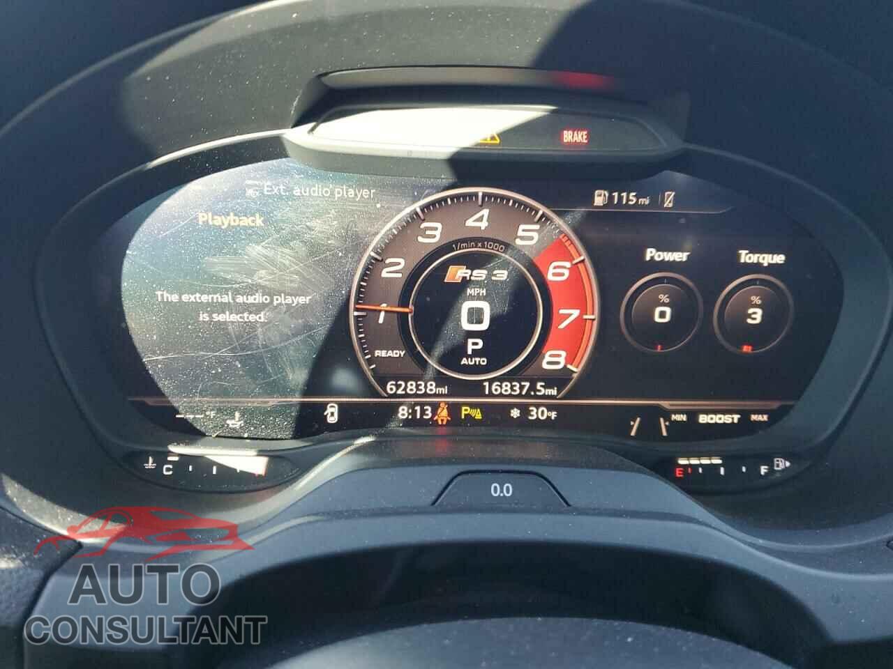 AUDI RS3 2018 - WUABWGFF6J1903375