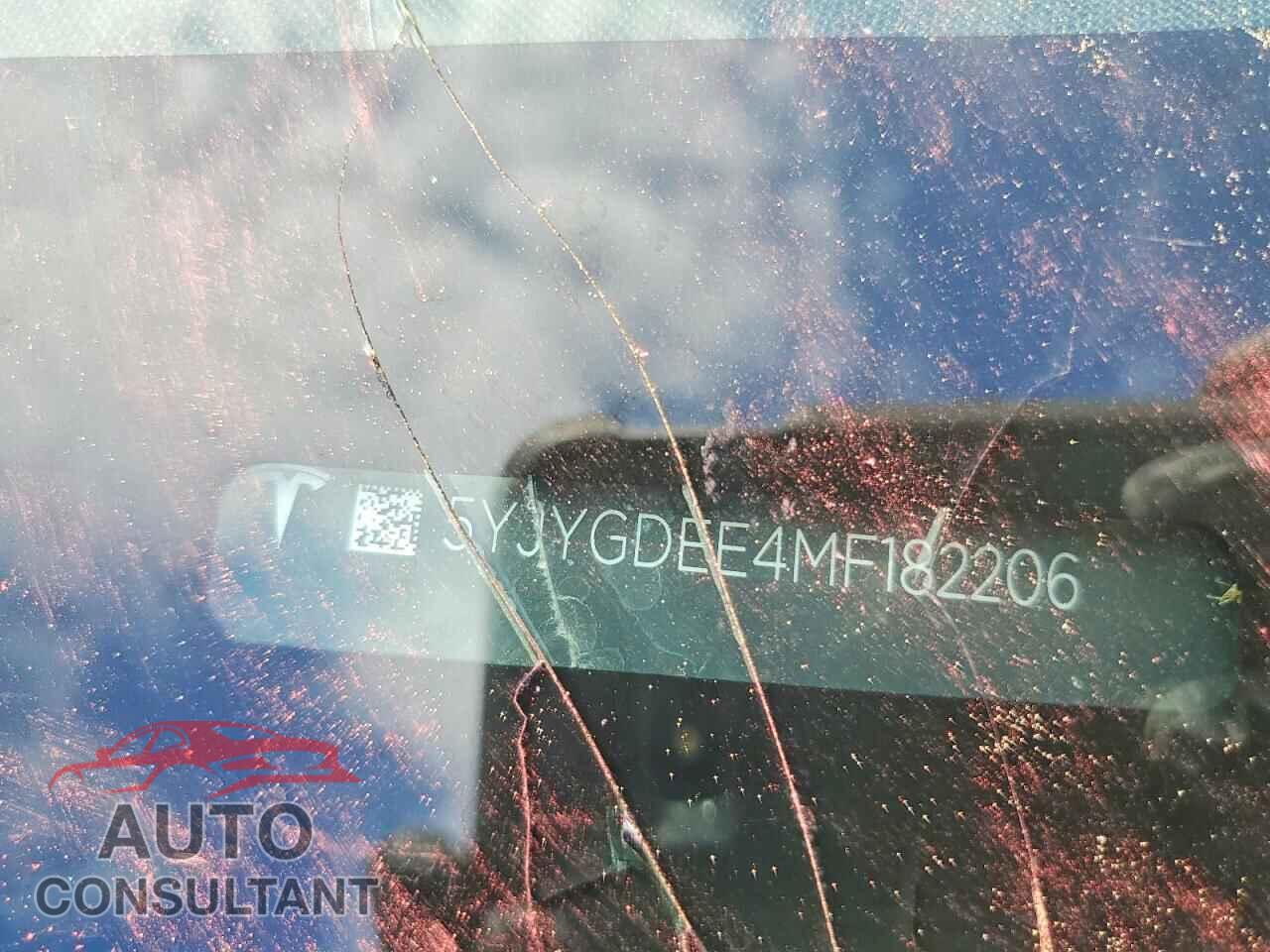 TESLA MODEL Y 2021 - 5YJYGDEE4MF182206