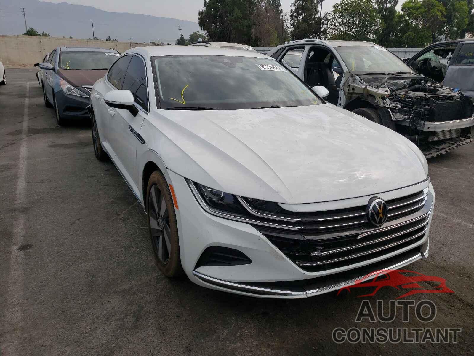 VOLKSWAGEN ARTEON 2021 - WVWAR7AN8ME007087