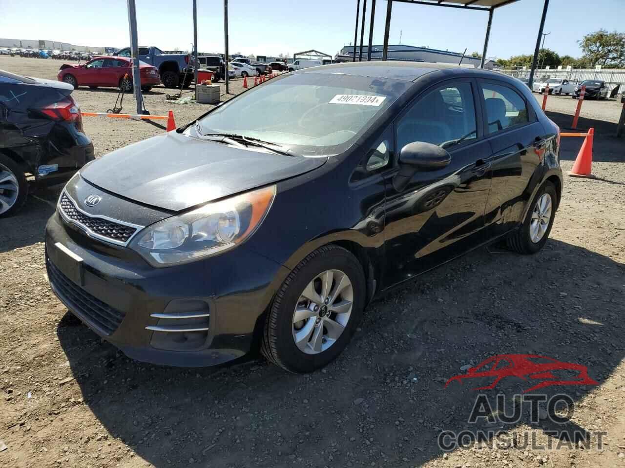 KIA RIO 2016 - KNADN5A34G6565705