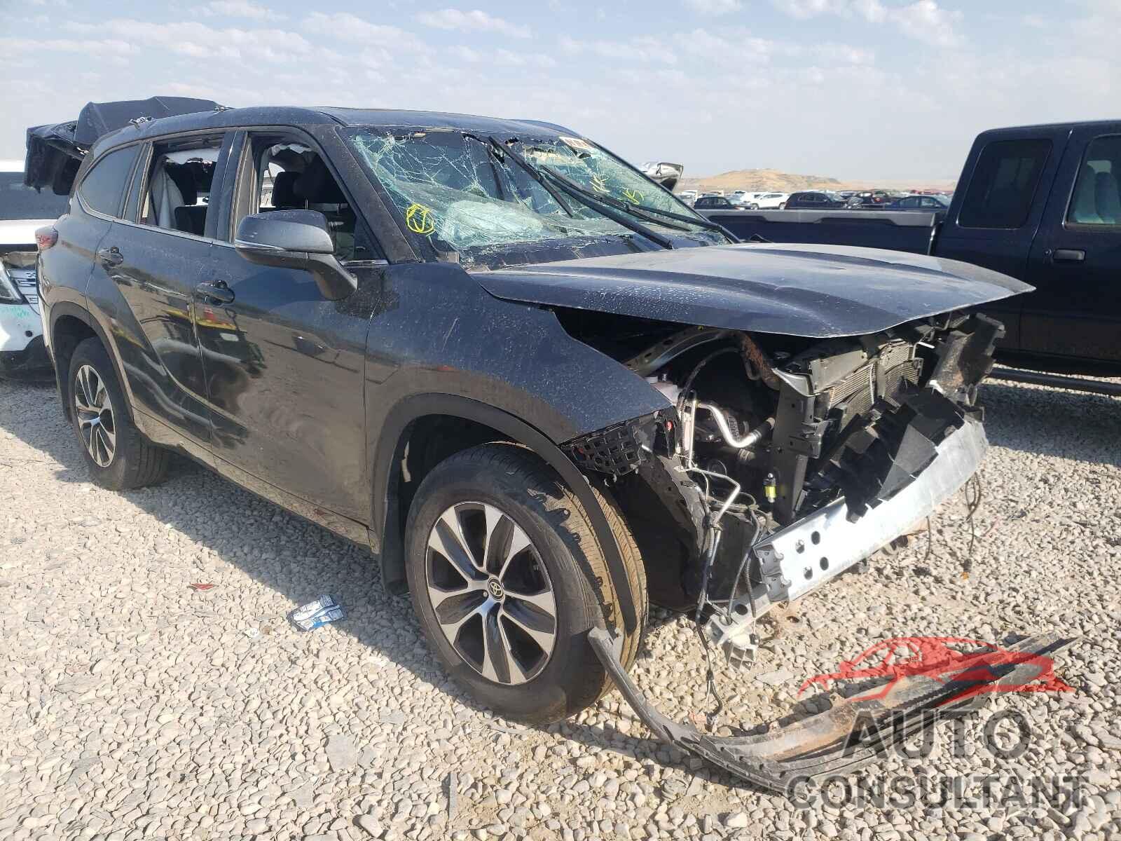 TOYOTA HIGHLANDER 2020 - 5TDGZRBH4LS010043