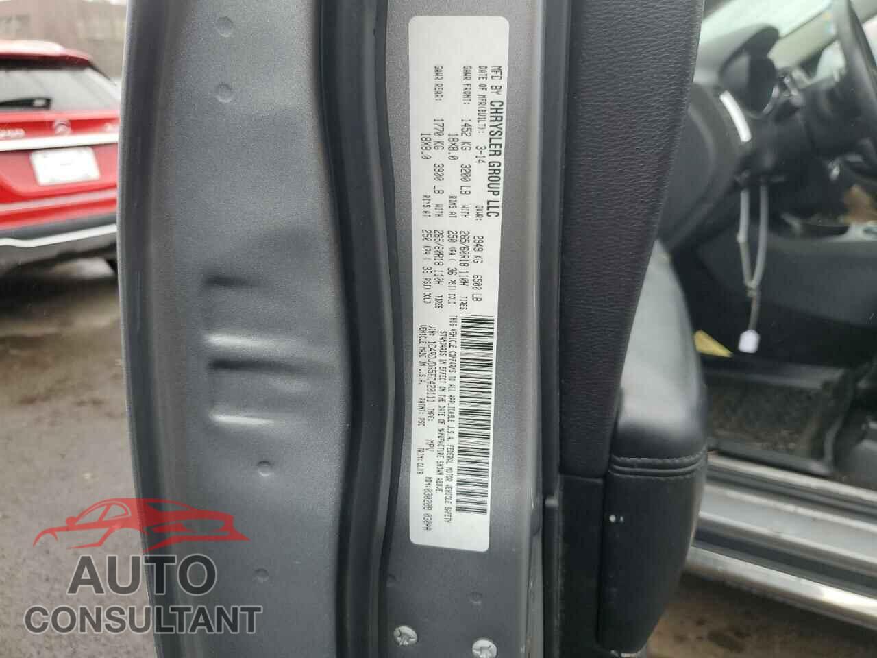 DODGE DURANGO 2014 - 1C4RDJDG5EC420111