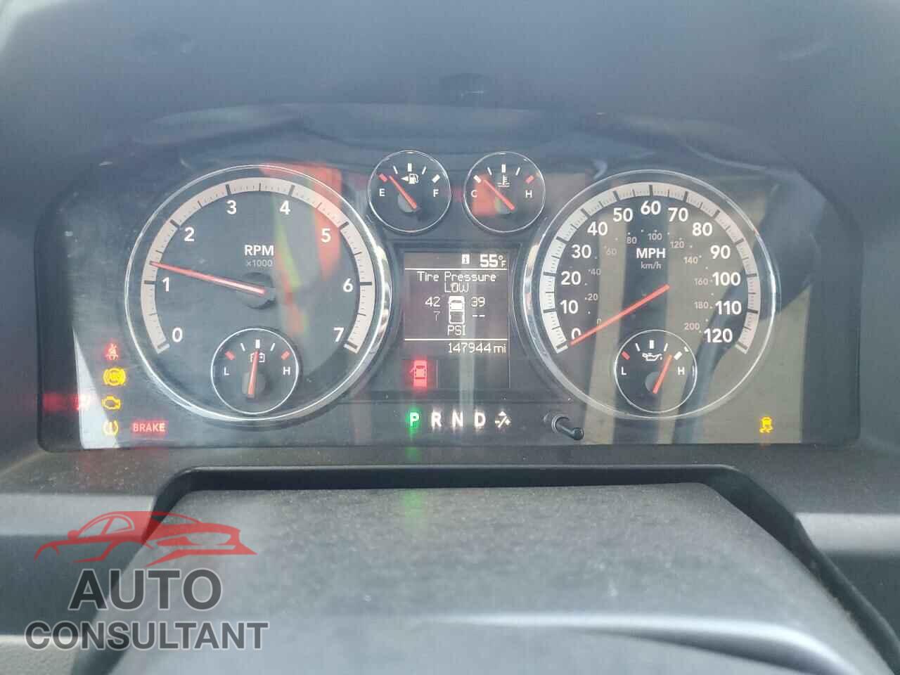 DODGE RAM 1500 2012 - 3C6JD6ATXCG261261