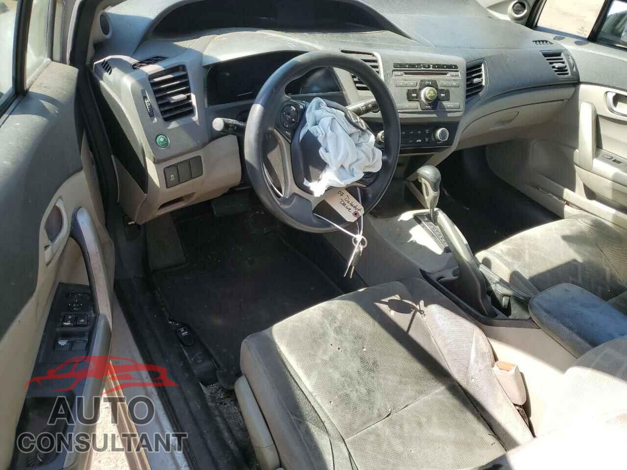 HONDA CIVIC 2012 - 2HGFG3B57CH516003
