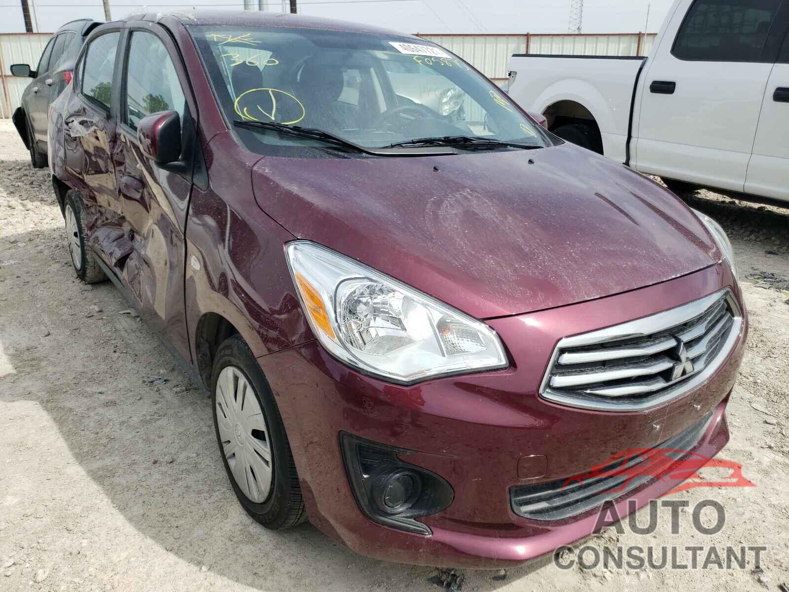 MITSUBISHI MIRAGE 2019 - ML32F3FJ7KHF05875