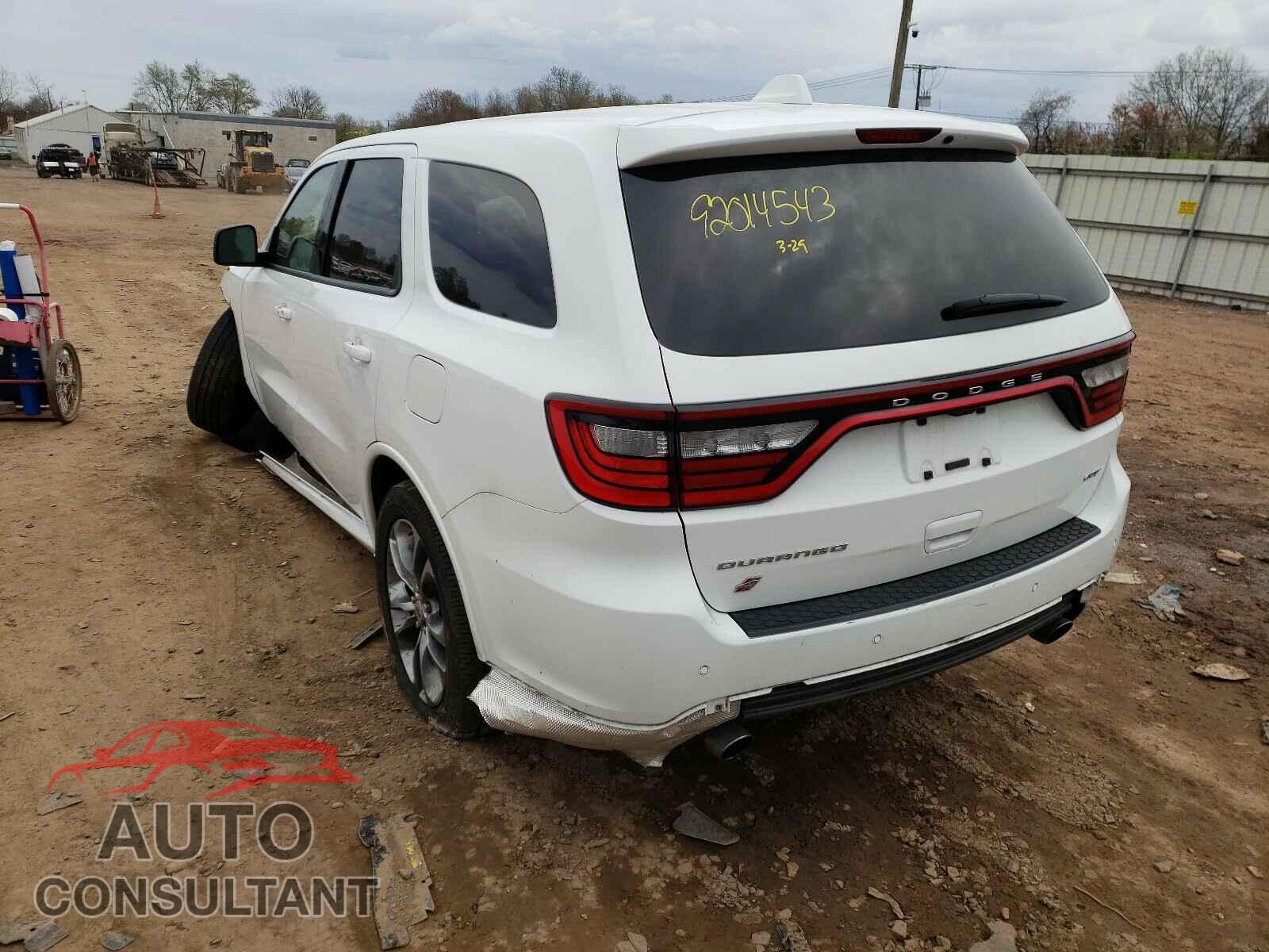 DODGE DURANGO 2019 - 1C4RDJDG0KC722109