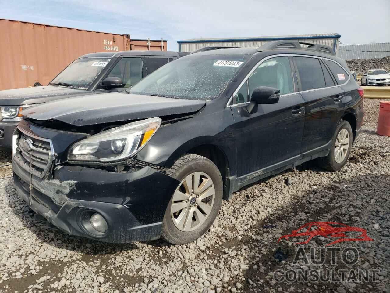 SUBARU OUTBACK 2017 - 4S4BSAHC6H3399705