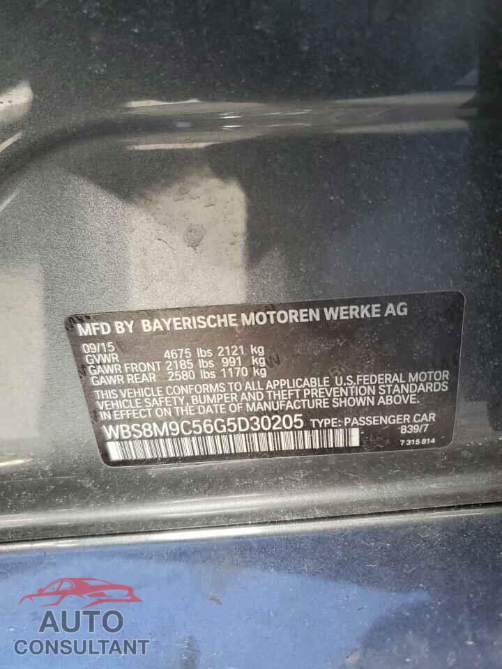 BMW M3 2016 - WBS8M9C56G5D30205