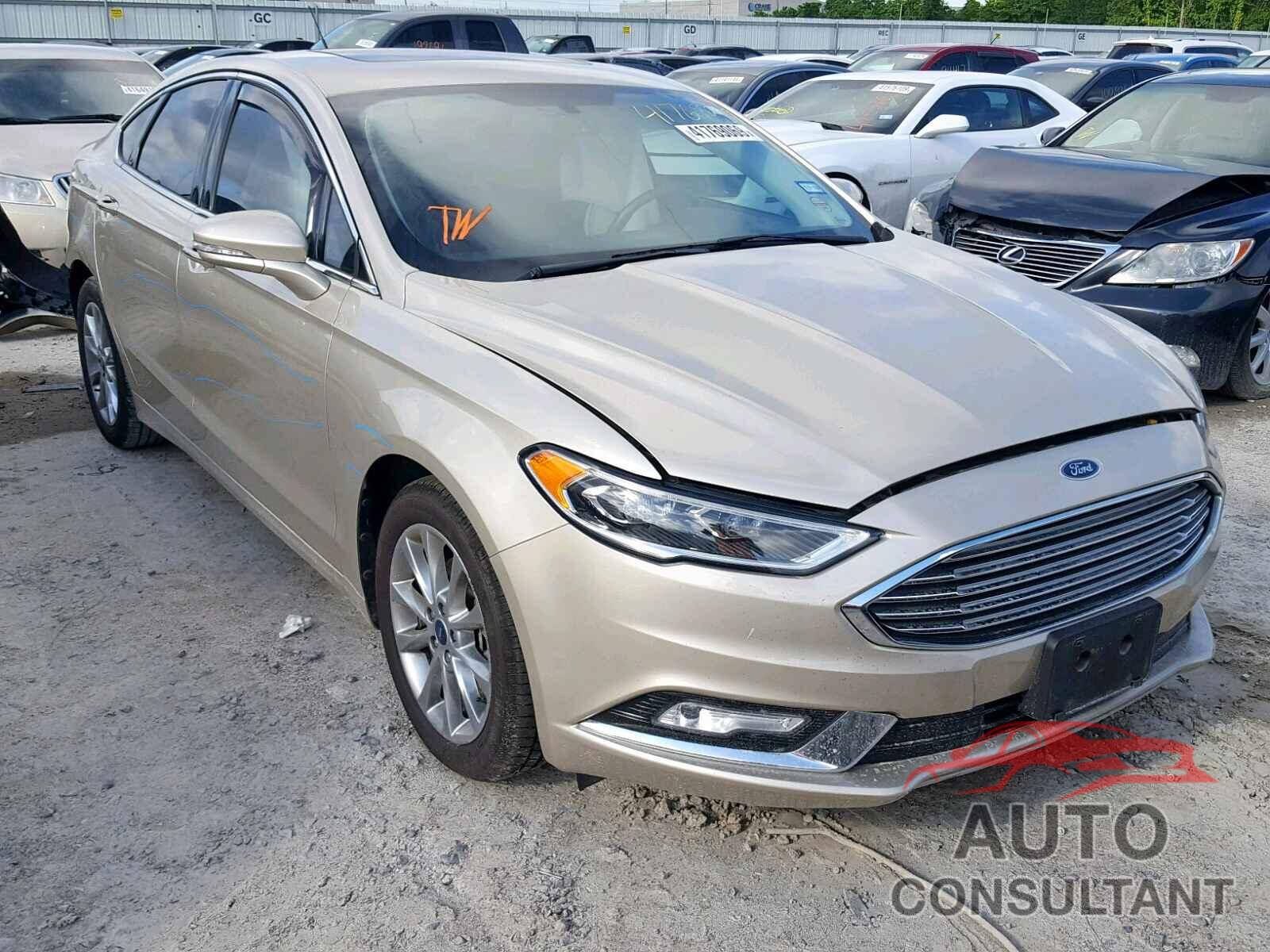 FORD FUSION SE 2017 - 3FA6P0HD0HR366409