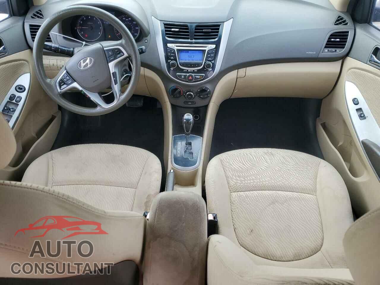 HYUNDAI ACCENT 2012 - KMHCU4AE1CU120109