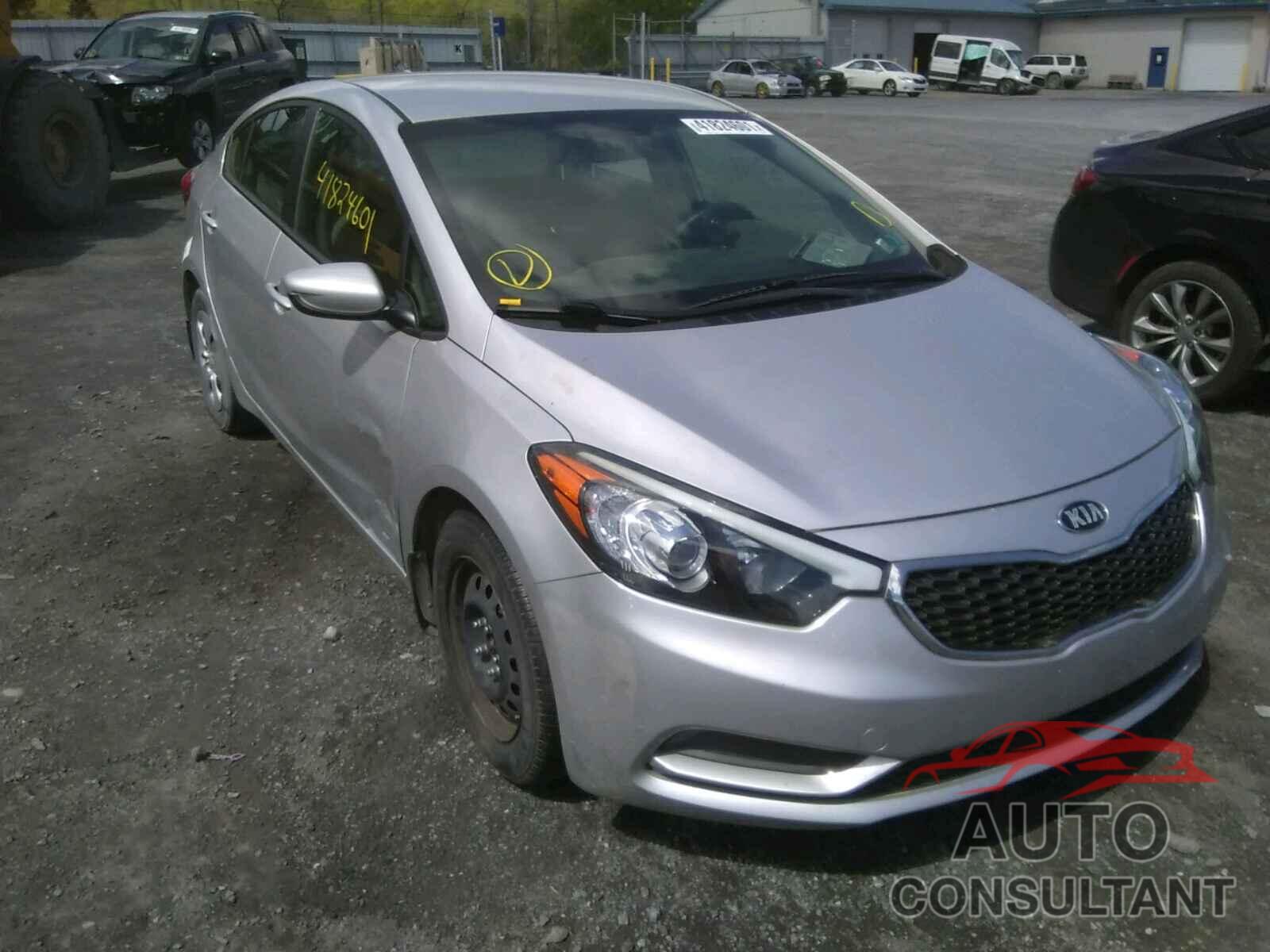 KIA FORTE 2016 - KNAFK4A62G5539292