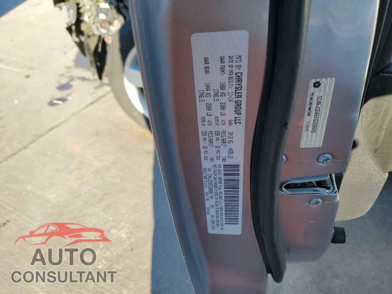 JEEP COMPASS 2015 - 1C4NJCEA5FD209905