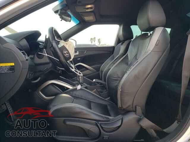 HYUNDAI VELOSTER 2016 - KMHTC6AE9GU258503