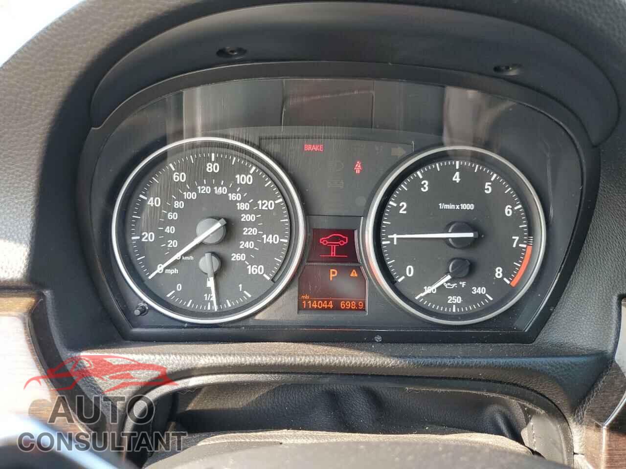 BMW 3 SERIES 2011 - WBAKG7C59BE264132