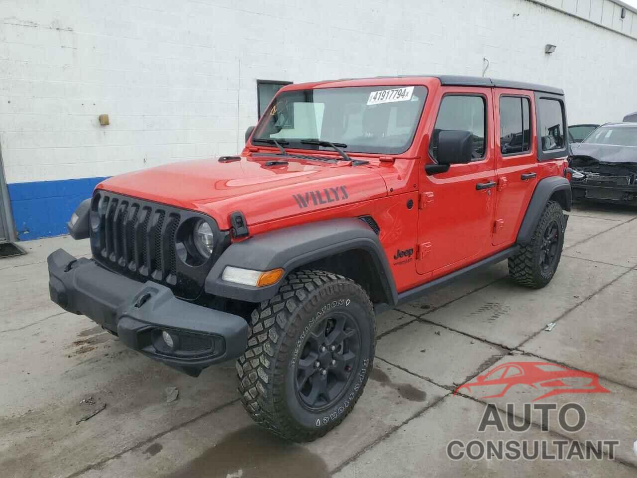 JEEP WRANGLER 2021 - 1C4HJXDGXMW711868
