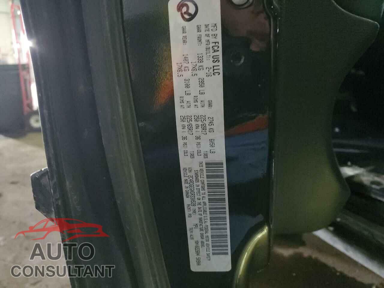 DODGE CARAVAN 2016 - 2C4RDGEGXGR330528