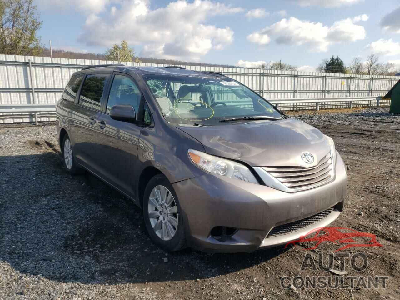 TOYOTA SIENNA 2016 - 5TDJK3DC3GS131130