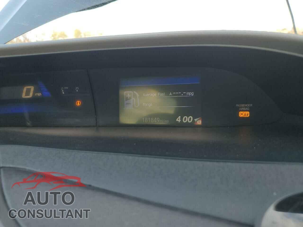 HONDA CIVIC 2012 - 19XFB2F84CE357562
