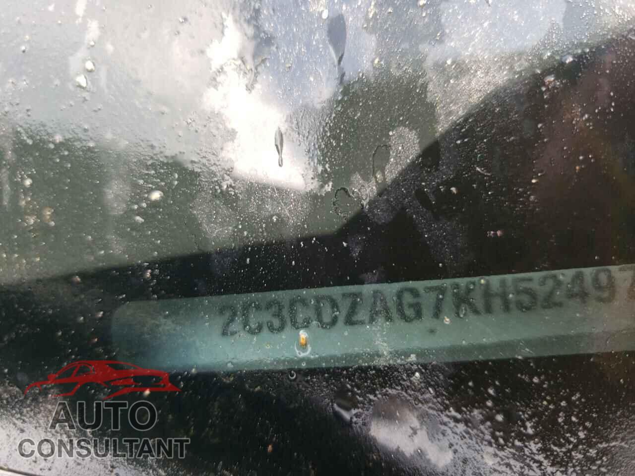 DODGE CHALLENGER 2019 - 2C3CDZAG7KH524976