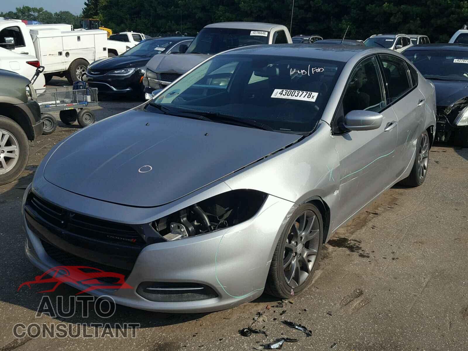 DODGE DART 2015 - 1C3CDFAAXFD375265