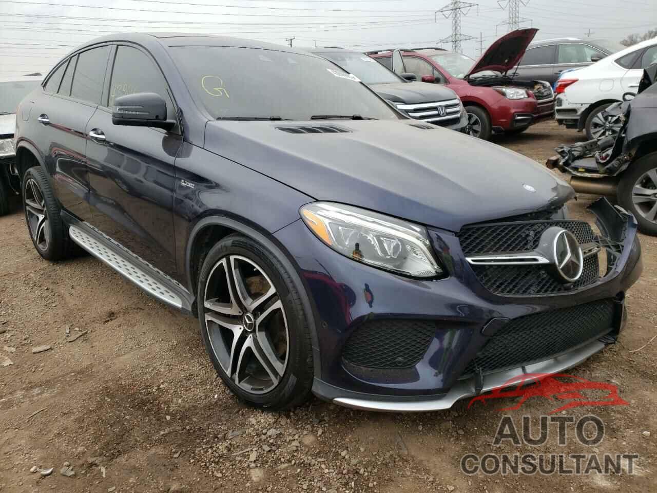 MERCEDES-BENZ GLE-CLASS 2017 - 4JGED6EBXHA065429