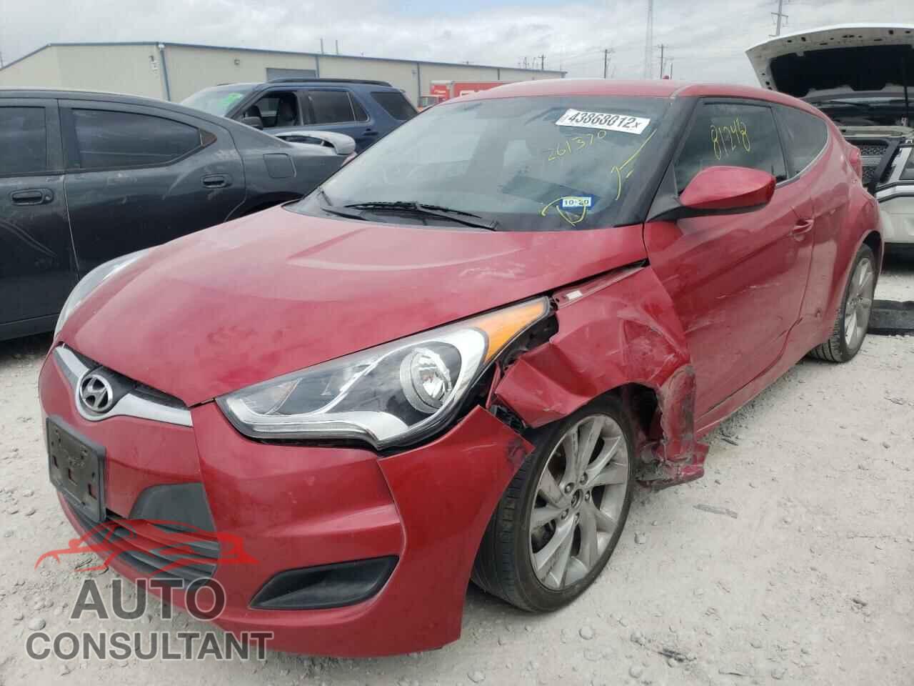 HYUNDAI VELOSTER 2016 - KMHTC6ADXGU261370