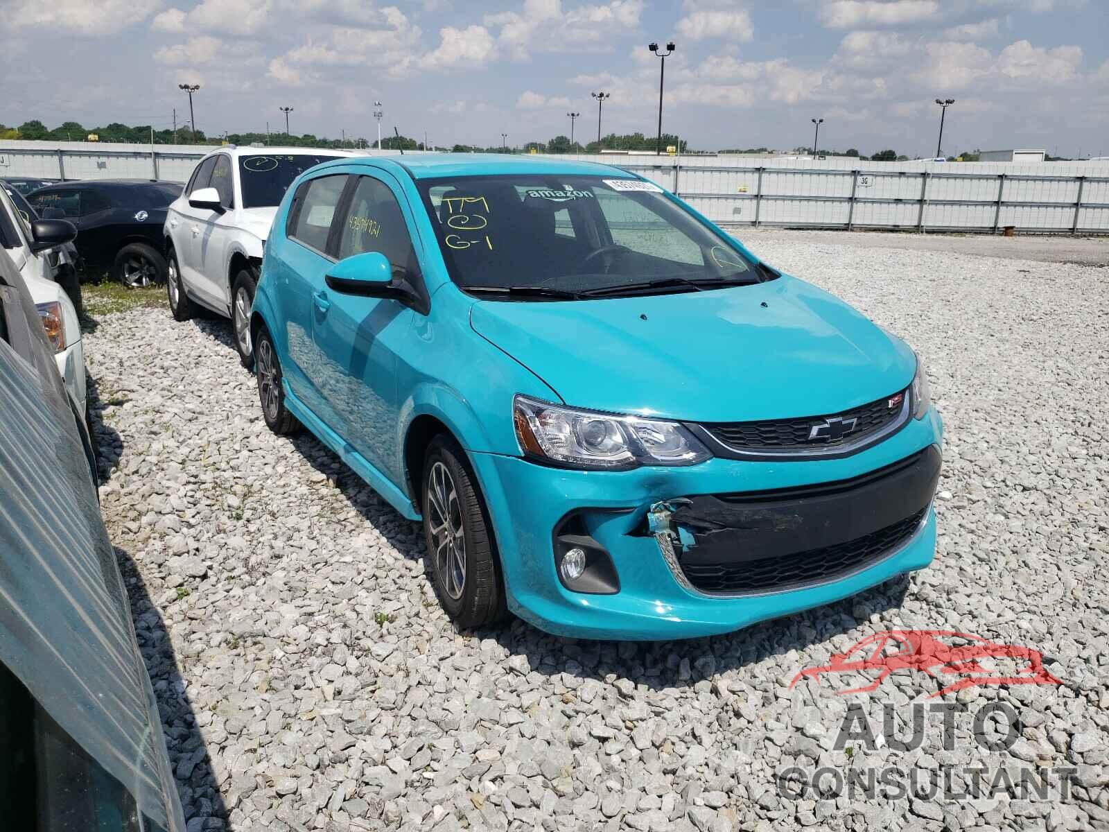 CHEVROLET SONIC 2020 - 1G1JD6SB2L4136422