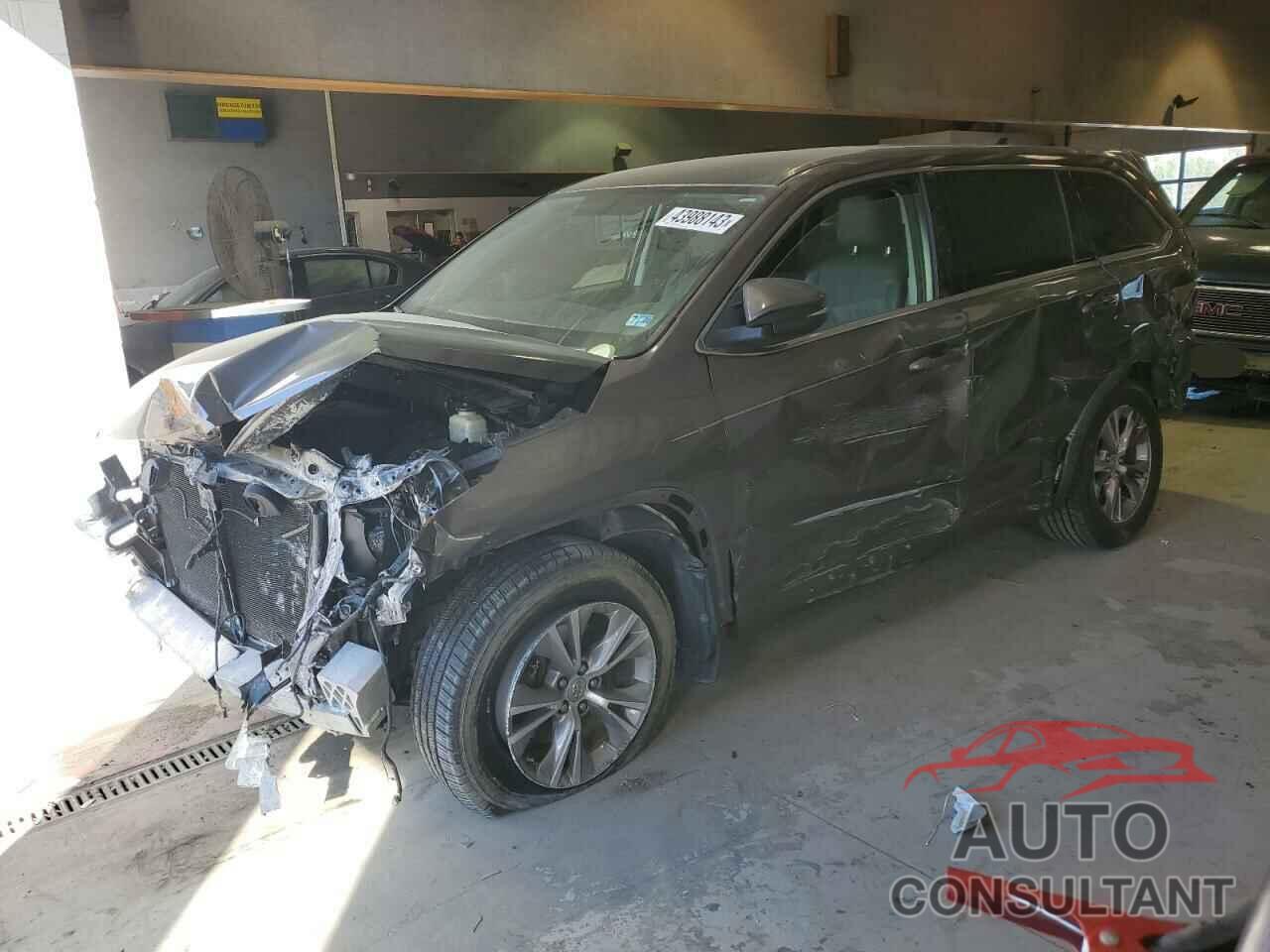 TOYOTA HIGHLANDER 2015 - 5TDBKRFH2FS076202