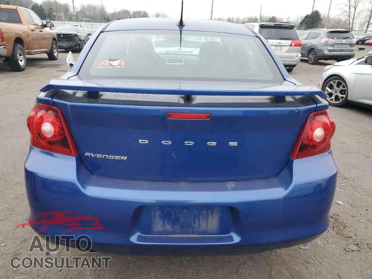 DODGE AVENGER 2013 - 1C3CDZAG0DN604355