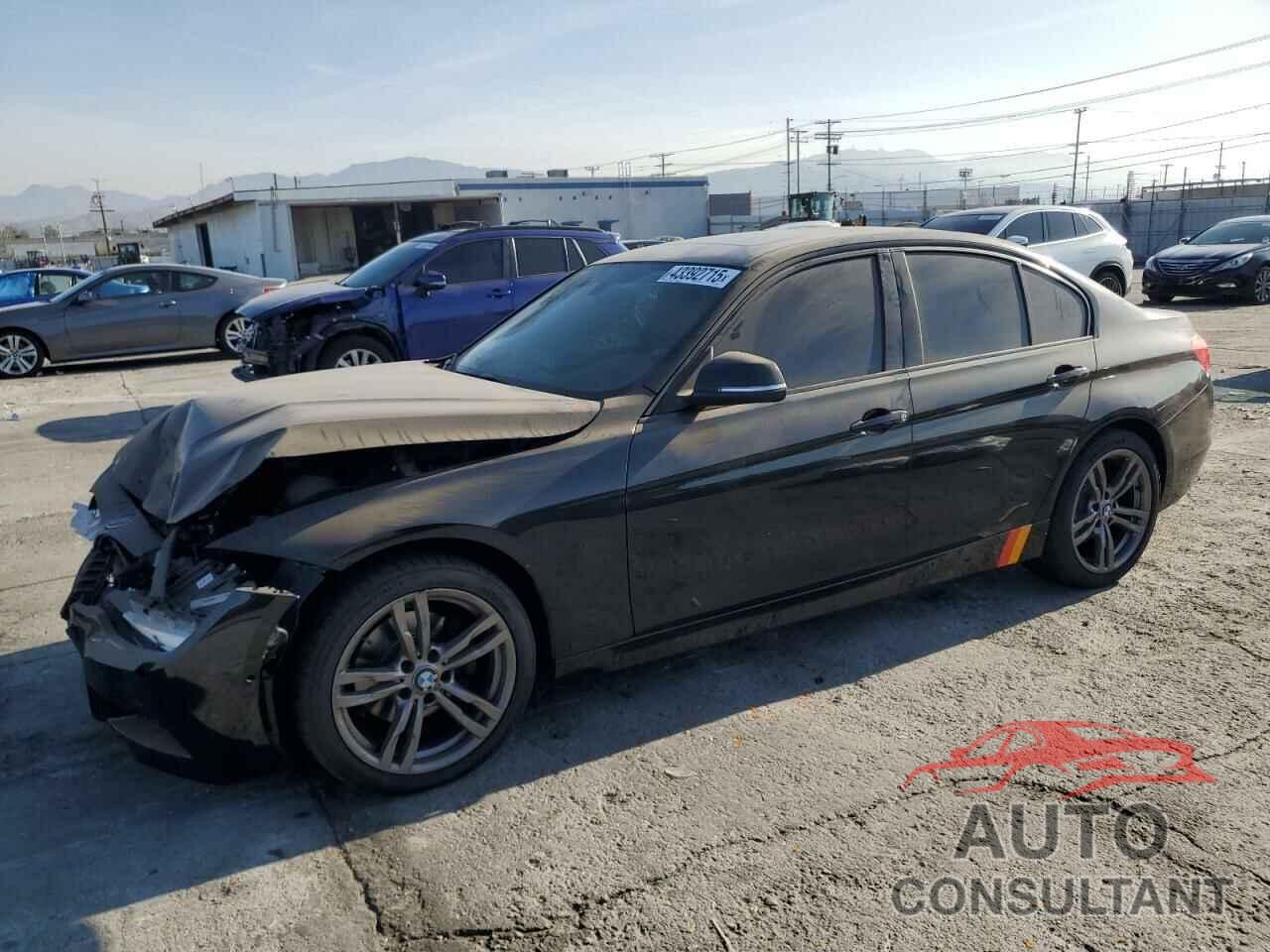 BMW 3 SERIES 2014 - WBA3C1C58EK108635