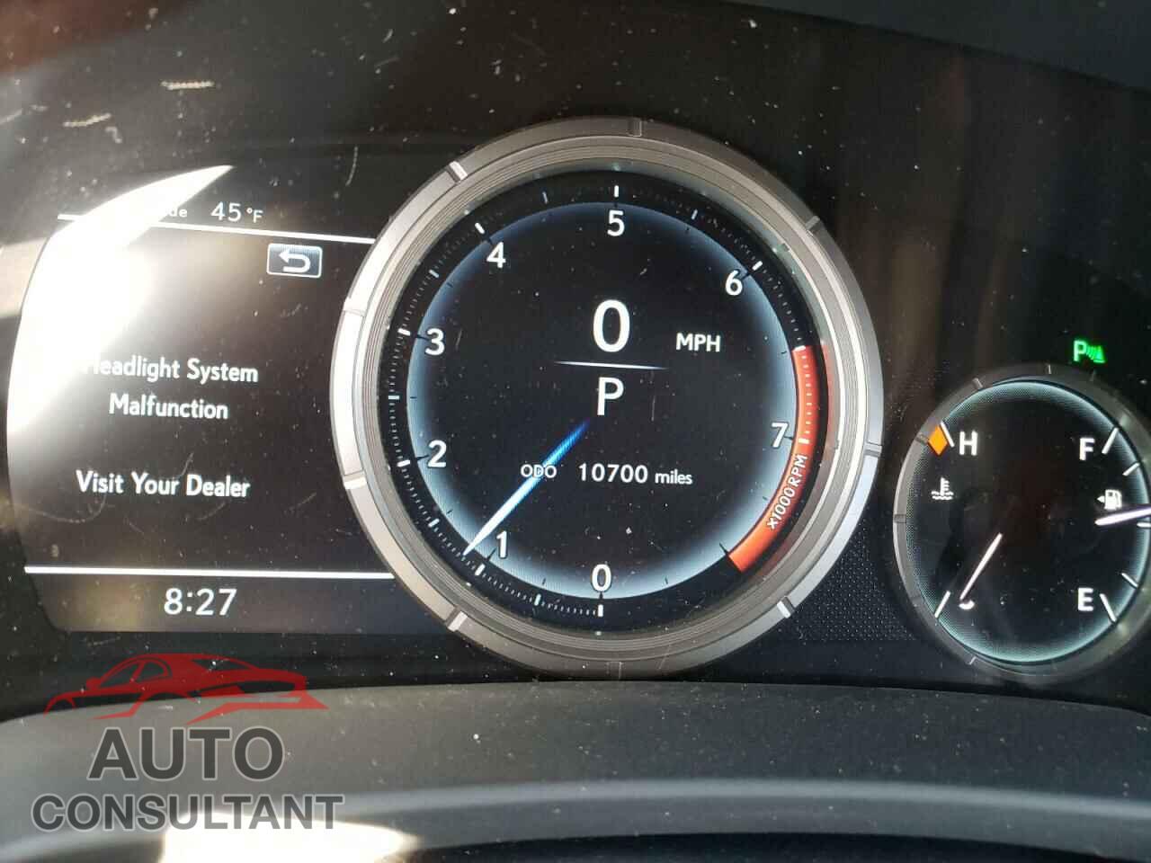 LEXUS RX350 2019 - 2T2BZMCA4KC211944