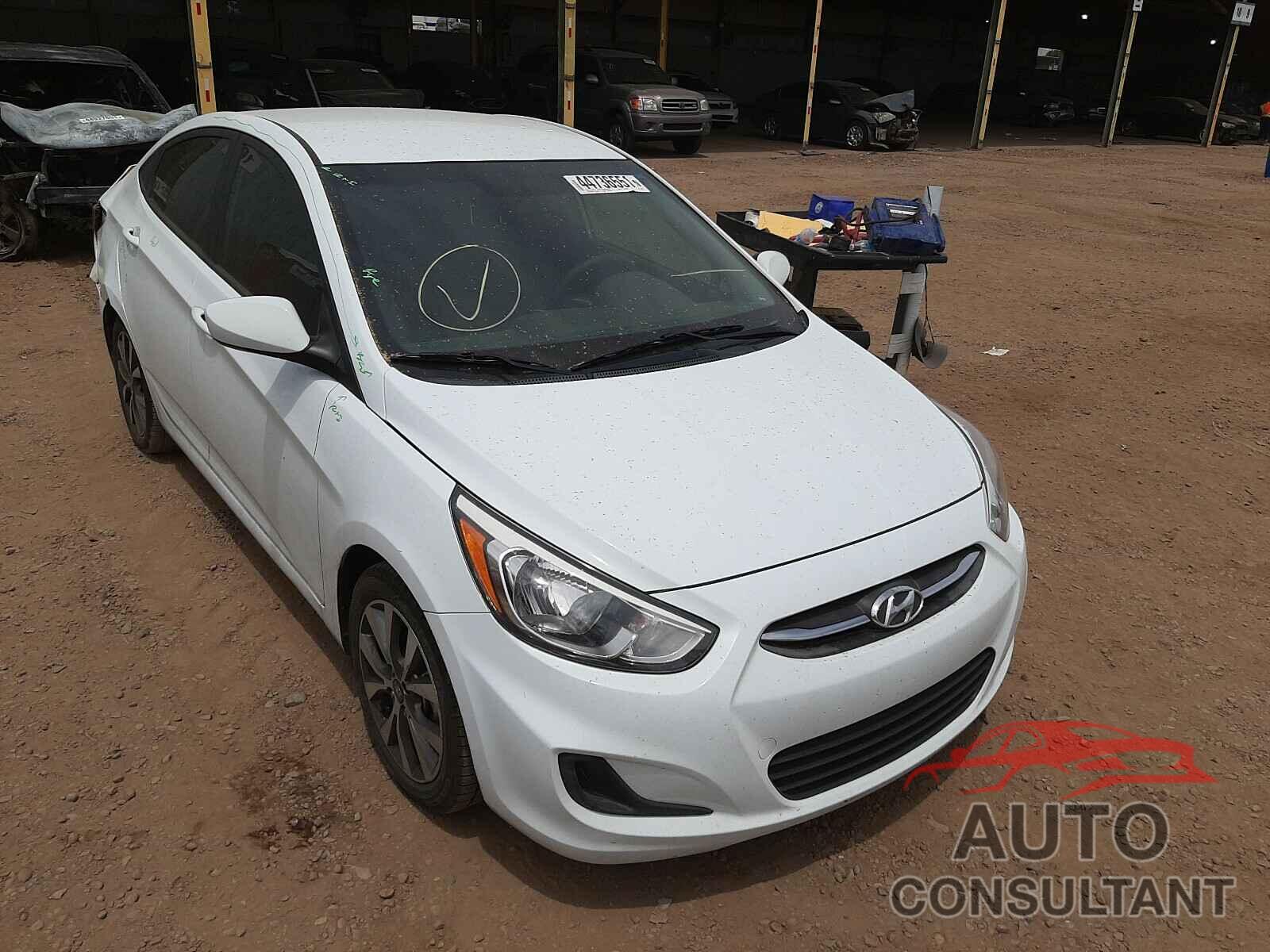 HYUNDAI ACCENT 2017 - KMHCT4AE8HU252049