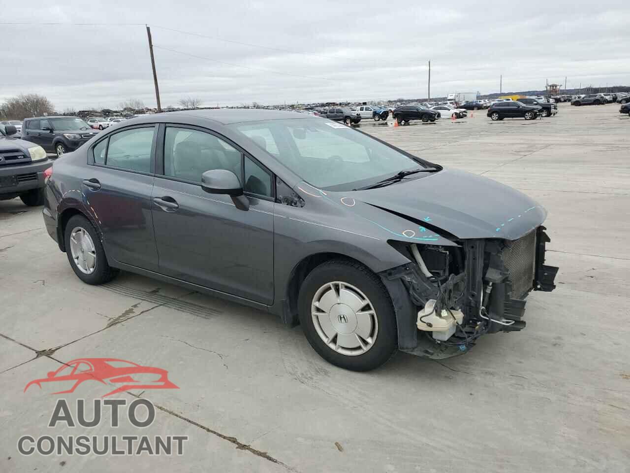 HONDA CIVIC 2013 - 2HGFB2F63DH529053