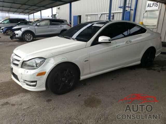 MERCEDES-BENZ C-CLASS 2012 - WDDGJ4HBXCF856583
