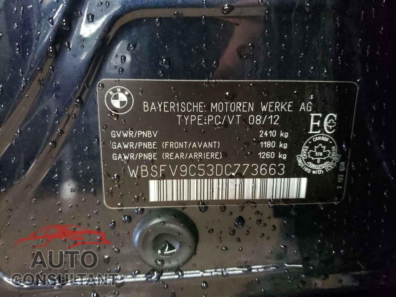 BMW M5 2013 - WBSFV9C53DC773663