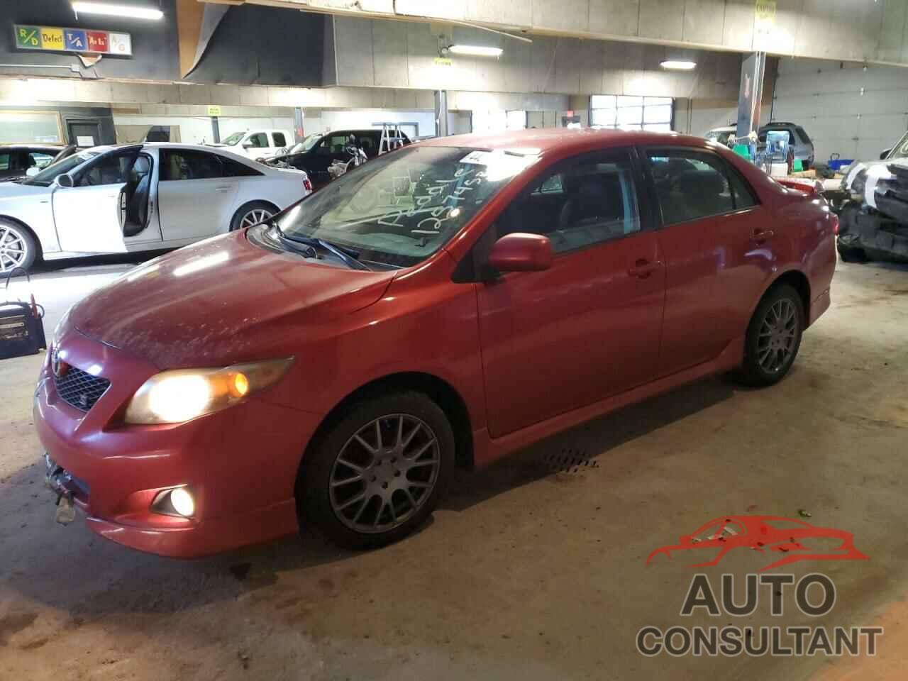 TOYOTA COROLLA 2009 - 1NXBU40E99Z122695