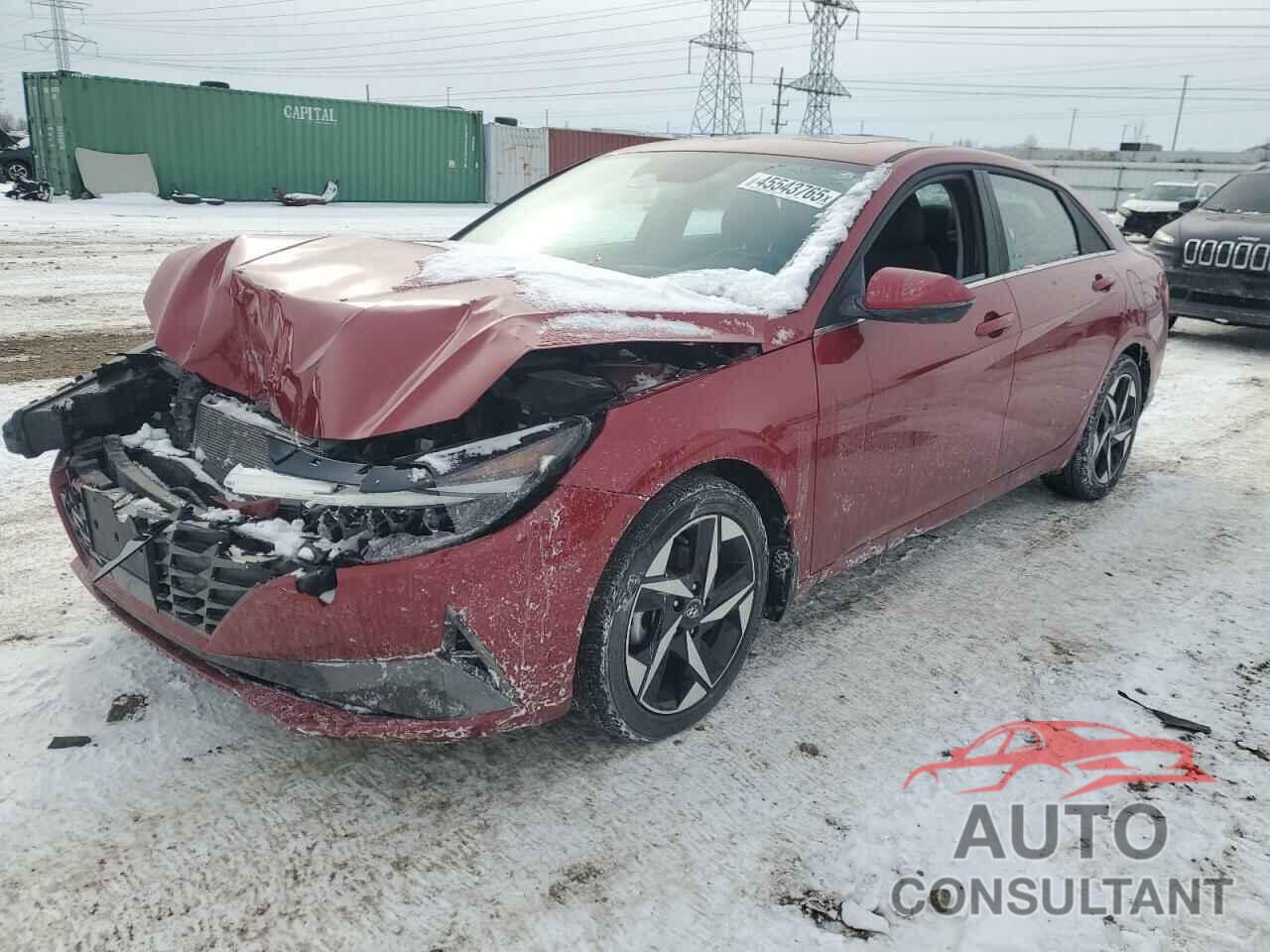 HYUNDAI ELANTRA 2022 - KMHLP4AG4NU362193