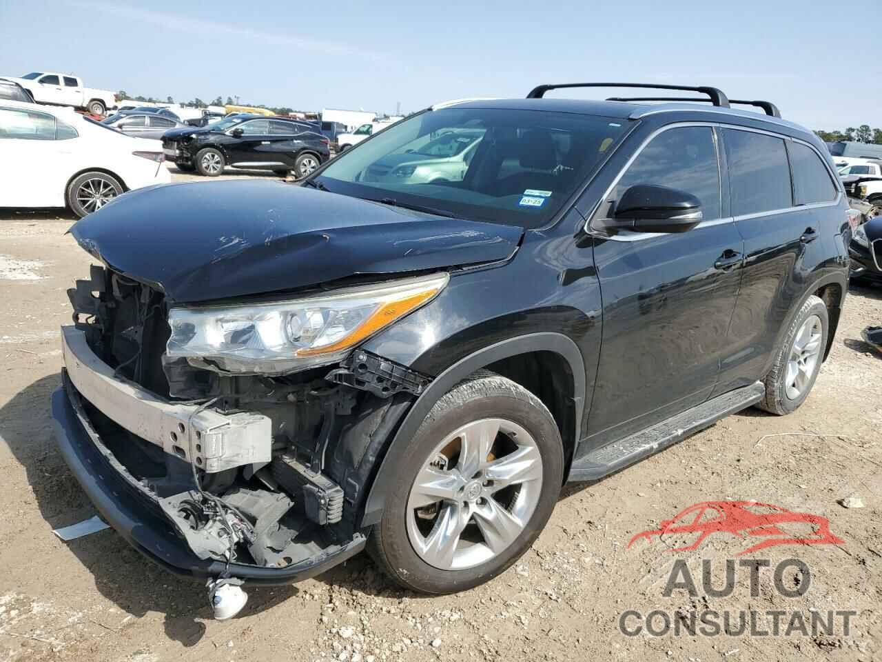 TOYOTA HIGHLANDER 2015 - 5TDYKRFH7FS065416