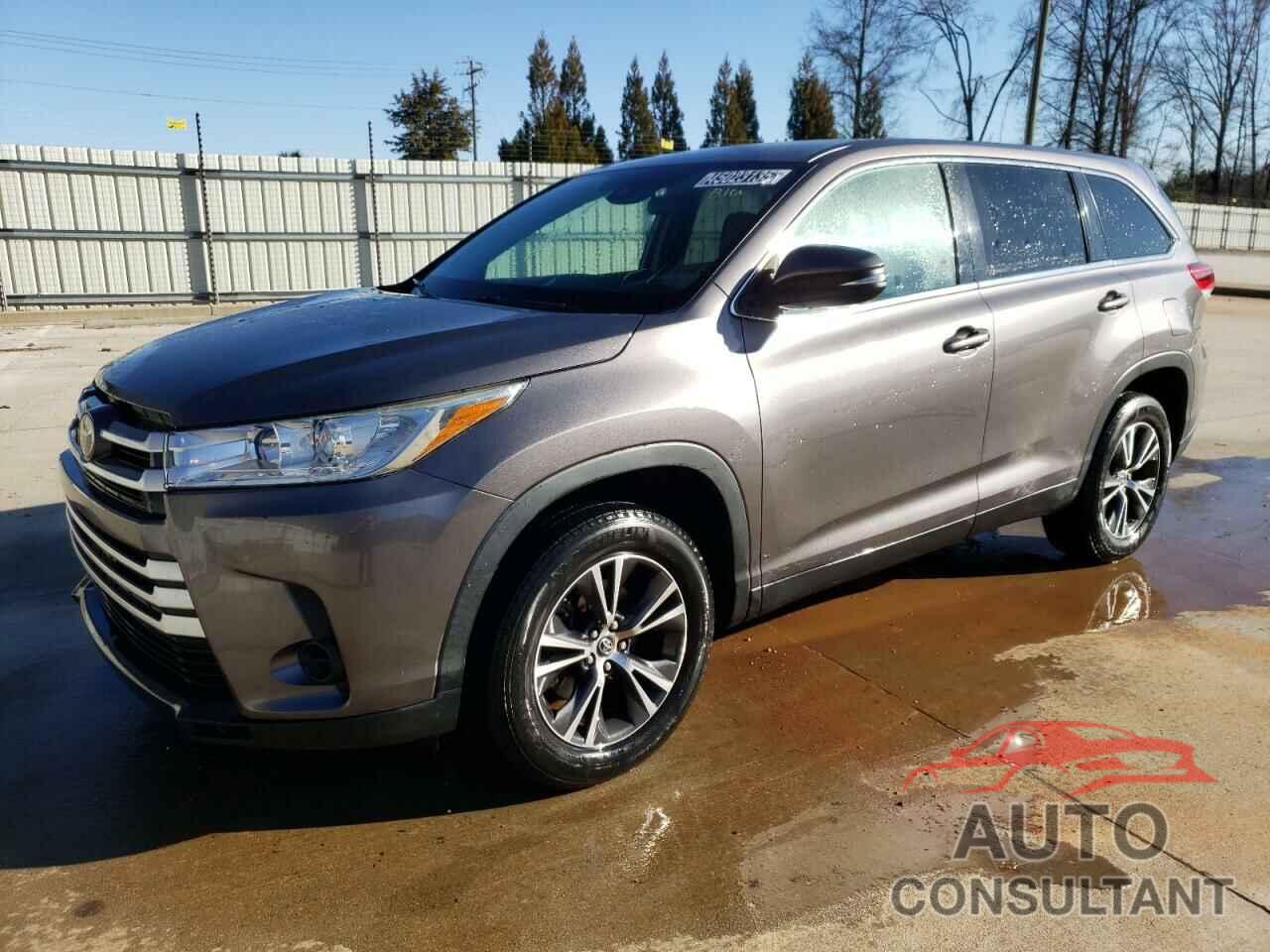 TOYOTA HIGHLANDER 2019 - 5TDZZRFHXKS289998
