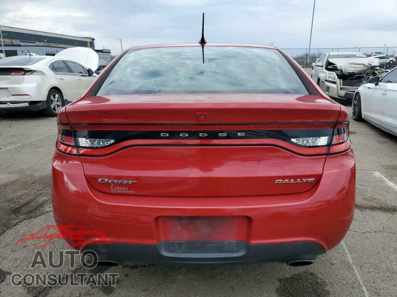 DODGE DART 2013 - 1C3CDFBA7DD339514